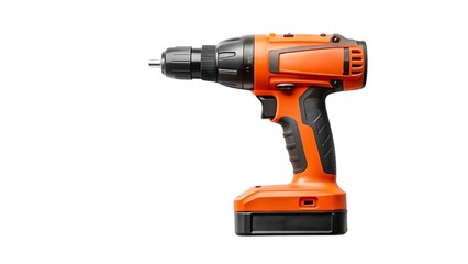 electric drill isolated on white