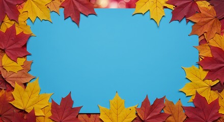 Obraz premium Autumn's Embrace AI Generated