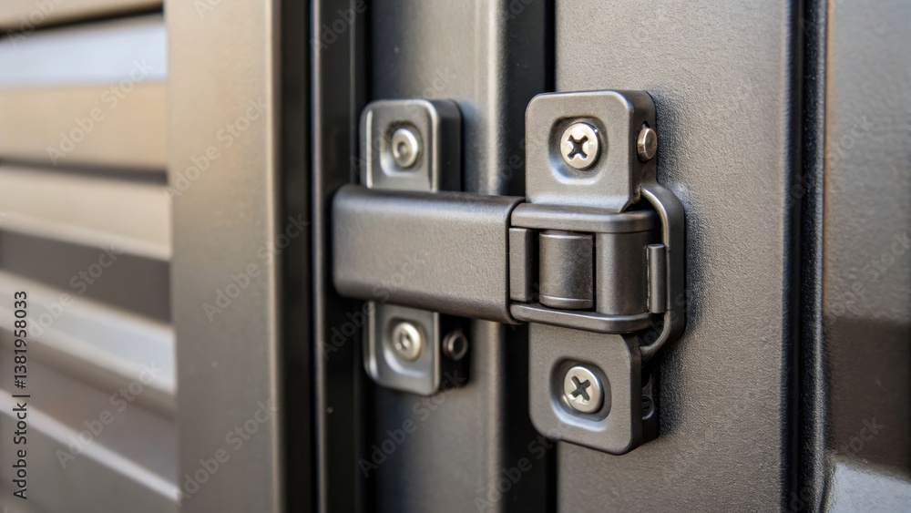 Poster sturdy air filtration system requires reliable components like this durable hinge, ensuring optimal 