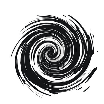 Vector Swirl Vortex Design