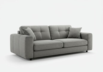 Modern gray sofa minimalist design