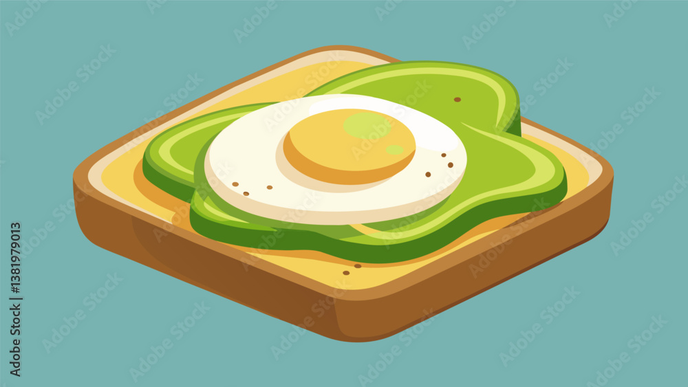 Poster a slice of whole grain toast topped with mashed avocado and a poached egg for a wellrounded snack of