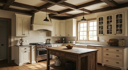 Rustic Kitchen Interior Design.