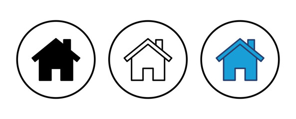 House icon vector. Home icon vector