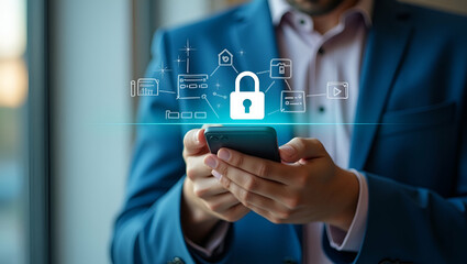 Empowering Underserved Markets: Advanced Financial Inclusion Technology with Secure Mobile Banking & Innovative Digital Tools - Stock Imagery Concept with Left Space