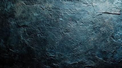 Obraz premium Textured Dark Blue Stone Surface with Intricate Details and Natural Patterns for Background Use