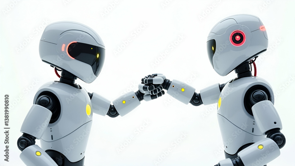Poster enhancing manufacturing synergy: 3d advanced collaborative robots with integrated automation & preci