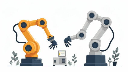 Explore our innovative industrial robotic arms, designed with precision components and automation systems to boost production speed and quality.