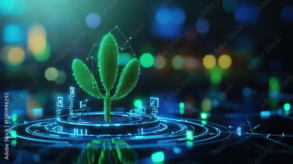 Poster cactus turning into a data-driven supply chain system