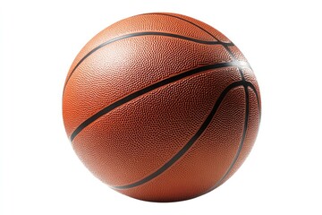 Obraz premium basketball isolated on white