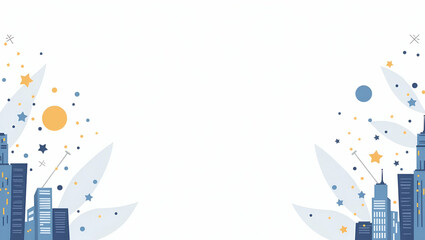 Flat Modern Wallpaper: Abstract Digital Motifs Reflecting Trade War & Investor Sentiment - Ideal for Market Analysis & Economic Outlook Text Overlays in Turbulent Global Trade