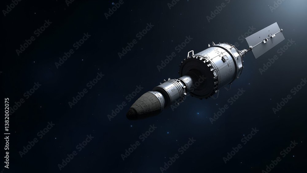 Poster explore revolutionary space probes equipped with advanced sensor arrays for deep space missions, enh