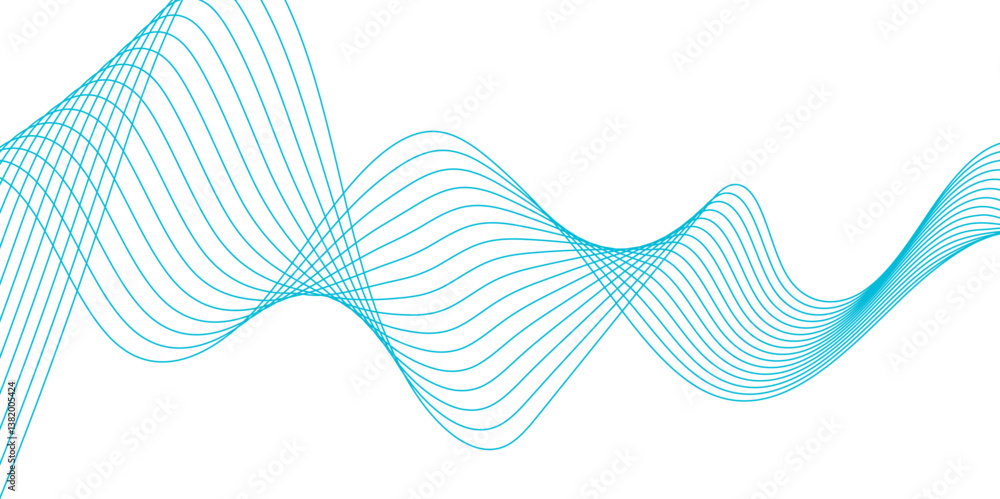 Poster wavy background. hand drawn waves. stripe texture with many lines.contour lines background. topograp