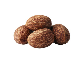 Nutty delight condiment food showcase cut out background kitchen setting vibrant colors