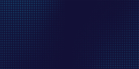 Abstract blue wavy halftone background. Dot pop art sport style design