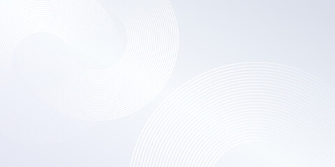 Simple grey background with dynamic circle design abstract modern art
