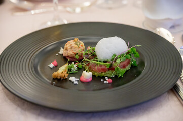 フレンチの前菜、フルコース