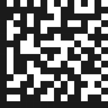 DataMatrixコードのイラスト