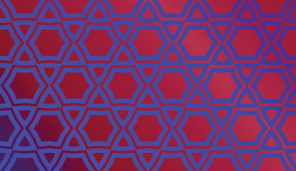 Blurred Background. Futuristic Template. Original Interior Background In Triangles Style. Curved Line. Vector Illustration. For Modern Interior Design, Fashion Print