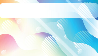 Geometric Pattern With Lines, Wave. For Your Design Ad, Banner, Cover Page. Vector Illustration with Color Gradient.