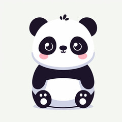 panda vector illustration