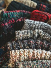 Warm Winter Knitwear Stack for Cozy Textures.