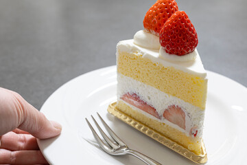 いちごのショートケーキ