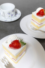 いちごのショートケーキ