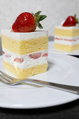 いちごのショートケーキ