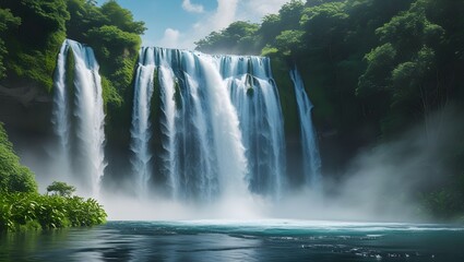 Majestic Waterfall