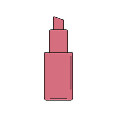 illustration of make up tools icon vector design
