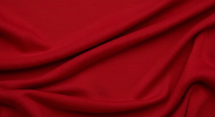Crimson Drape AI Generated