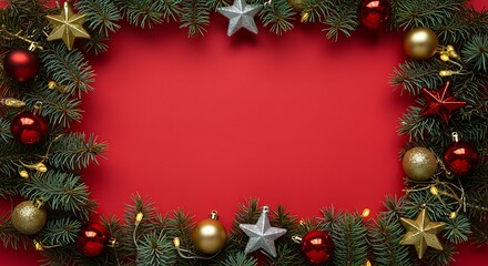 A Festive Frame AI Generated