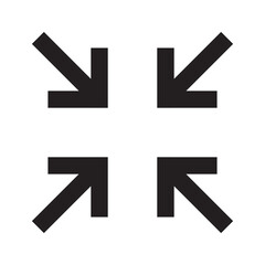 Obraz premium illustration of the minimize button icon vector design