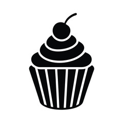 cupcake vector illustration