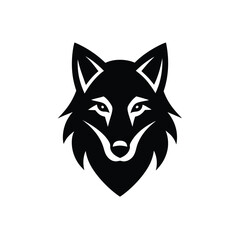 vector illustration of a wolf