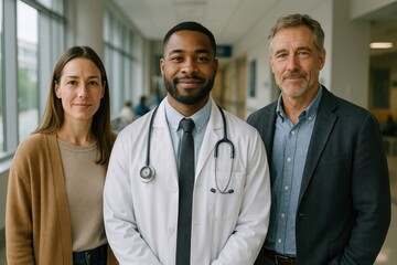 Fototapeta premium Diverse healthcare professional team.