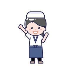 寿司職人／女性 06