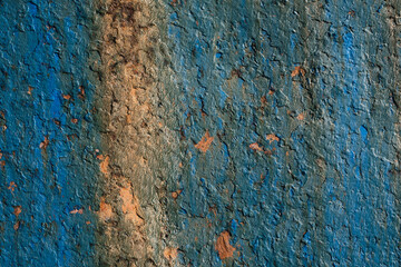 老朽化した船の塗料