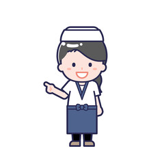 寿司職人／女性 16