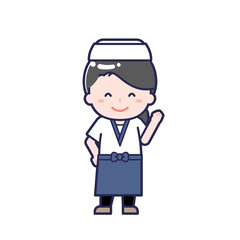 寿司職人／女性 04