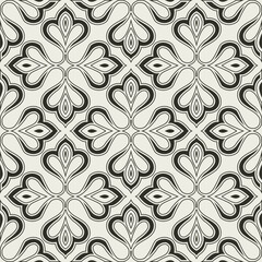 Seamless pattern with decorative elements. Vector abstract background

