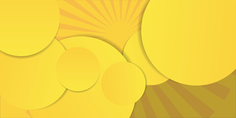 Fluid yellow gradient shapes composition. for presentation design. Vermilion base for website, print, base for banners, wallpapers, business cards, brochure, banner, calendar, graphic