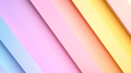 Obraz premium Abstract Pastel Diagonal Color Stripes Background