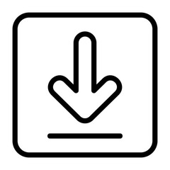 Download Outline Icon