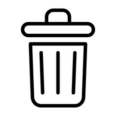 Trash Outline Icon