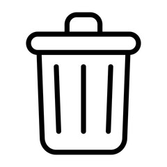 Trash Outline Icon