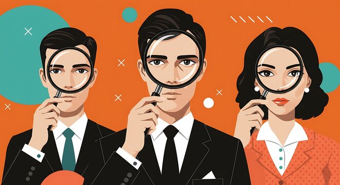 Artistic representation of a peer review process, illustrating how scientific findings are evaluated by experts to ensure validity and reliability
