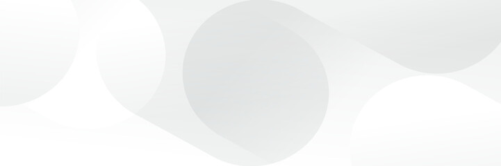 Abstract white Geometric banner design background.