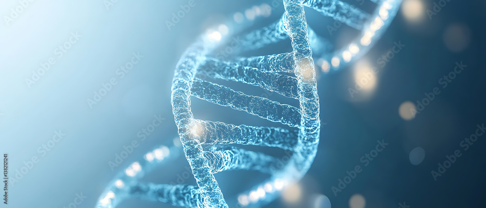 Poster exploring dna structure and function in scientific research laboratory infographic digital close-up 